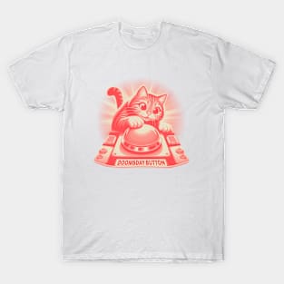 Doomsday Button Cat T-Shirt